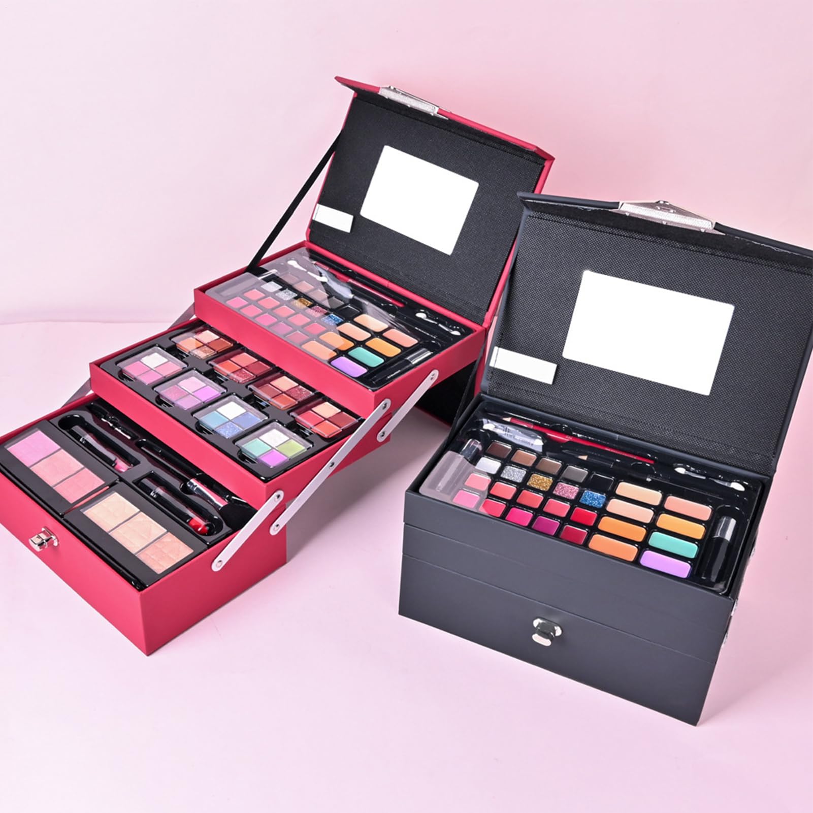 Make-up-Set für Damen, komplettes Make-up-Set, Make-up-Kits für Damen | Starter-Set – Full-Start-Kosmetik-Set für Anfänger und Profis, inklusive Kosmetik u