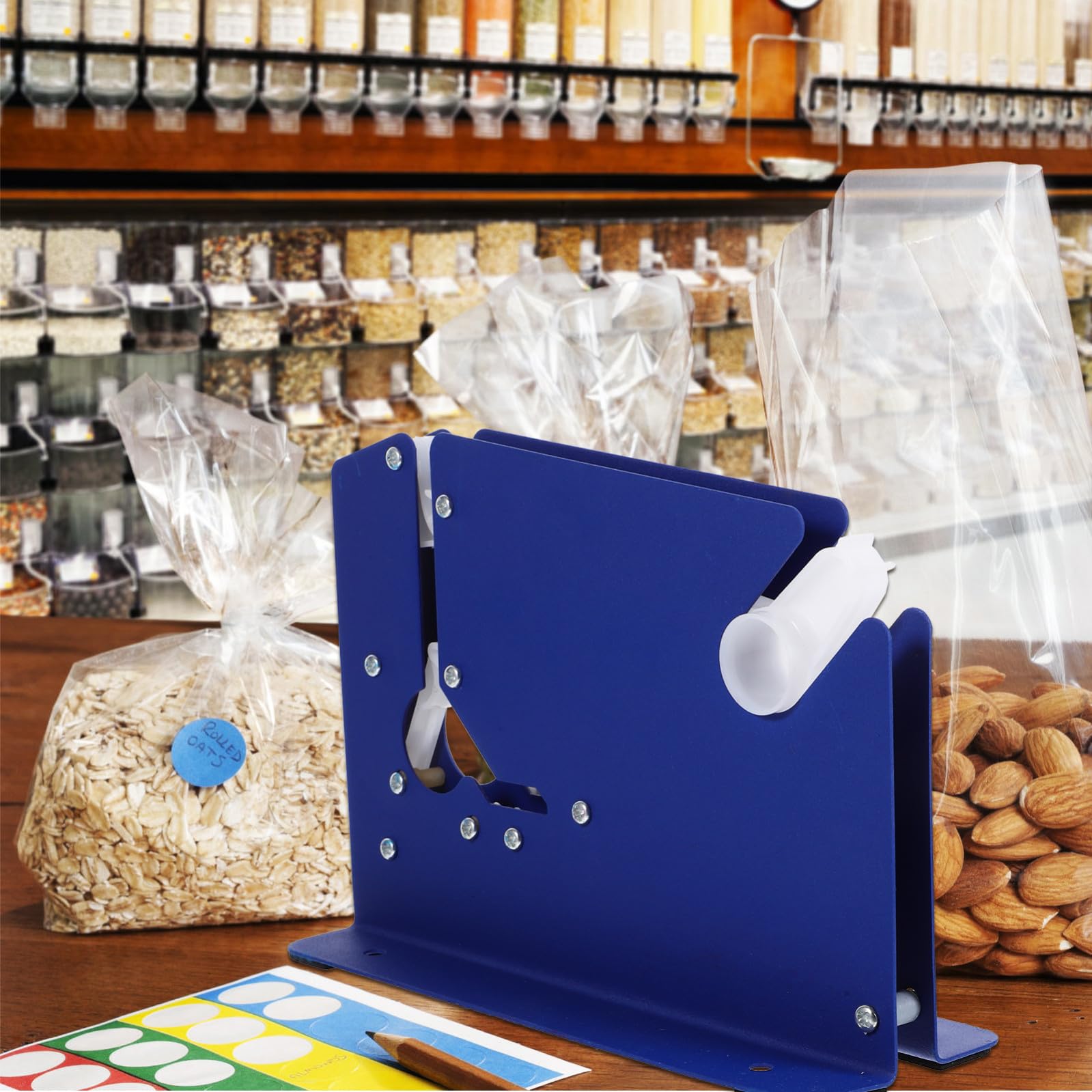 Operitacx 3stücke Metal Tape Dispenser Für Effizientes Verpacken Im Supermarkt Und Geschäft Bauweise Mit Scharfem Für Schnelles Schneiden Und Lange