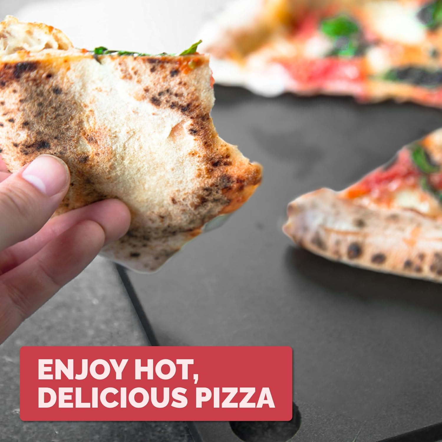 Pizza Steel, Oven Steel Plate, Steel for Pizza and Baked Bread, Durable Steel as an Alternative to Pizza Stone - High Quality Steel for Barbecue and Baking, Higher Heat conductivity steel