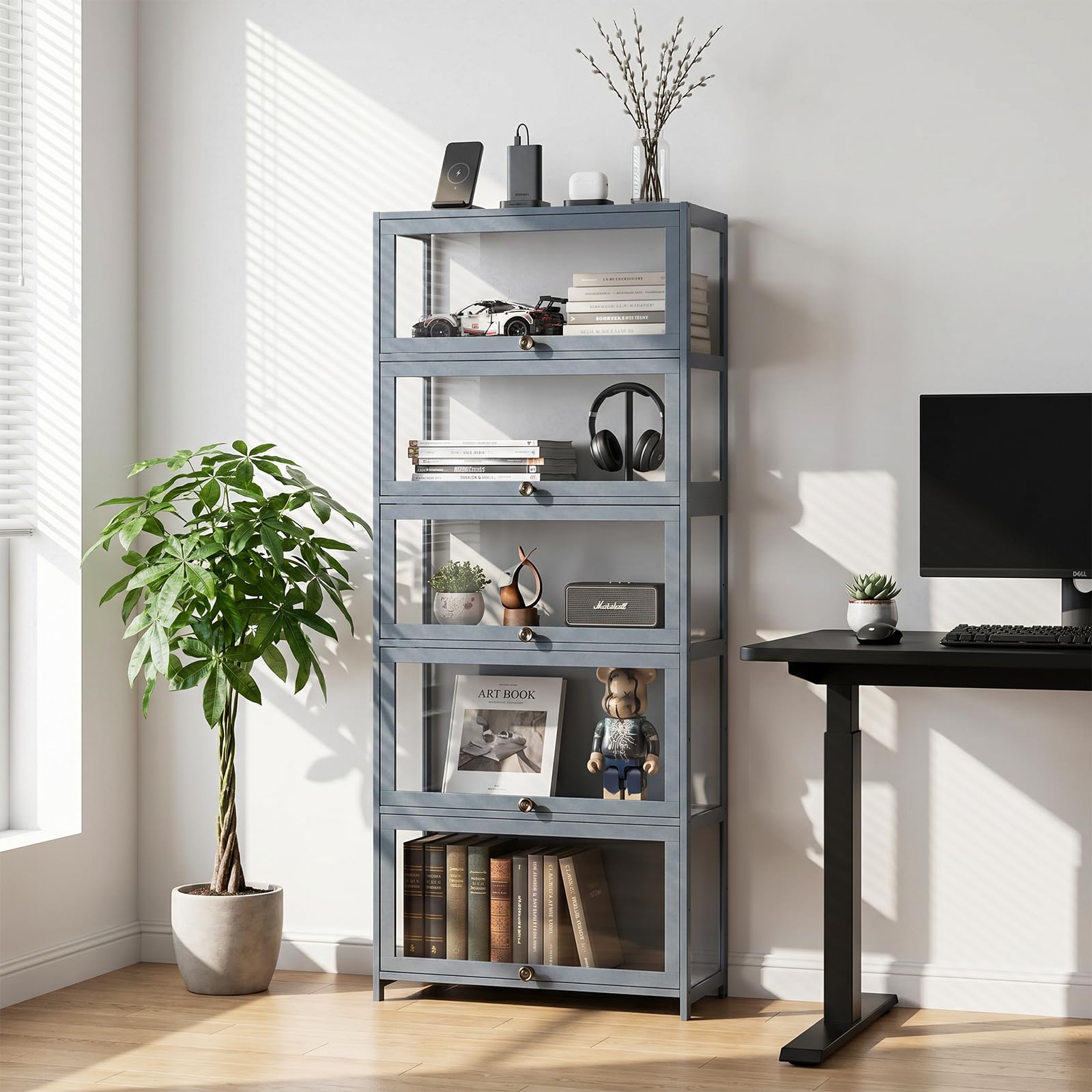 BRIGHTORIA 5-Tier Display Cabinet