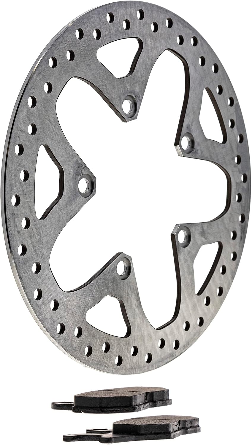 NICHE Rear Left Brake Rotor Pad Kit Semi Metallic for Triumph Tiger Explorer T2020555 T2020072 T2022955 T2025100