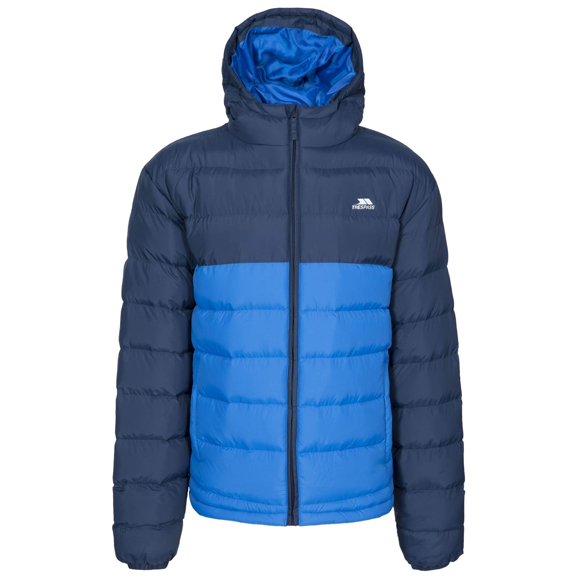 Trespass Men's Navy Oskar Padded Jacket Xl - Water Resistant