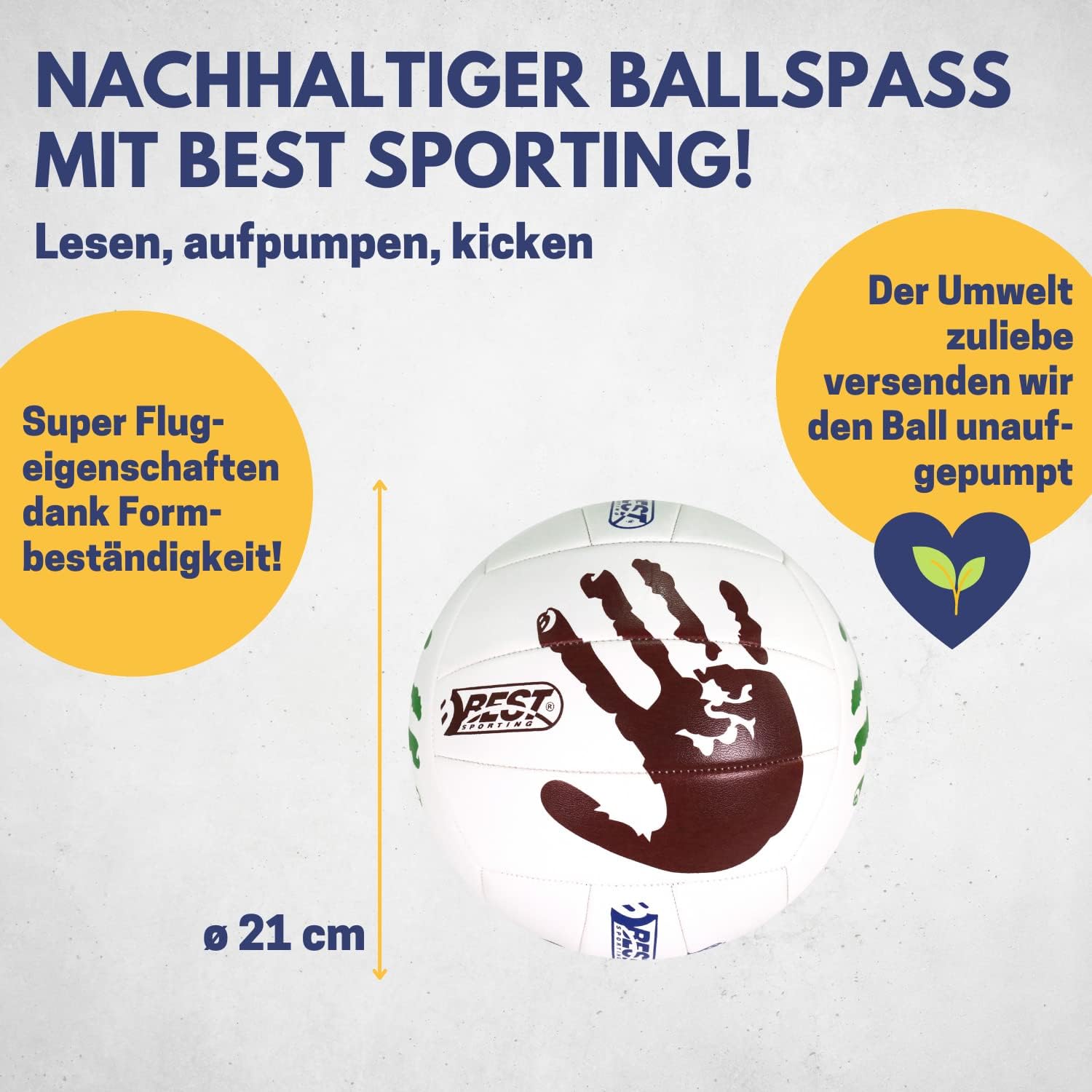Best Sporting Florida Soft Touch Artificial Leather Volleyball Size 5