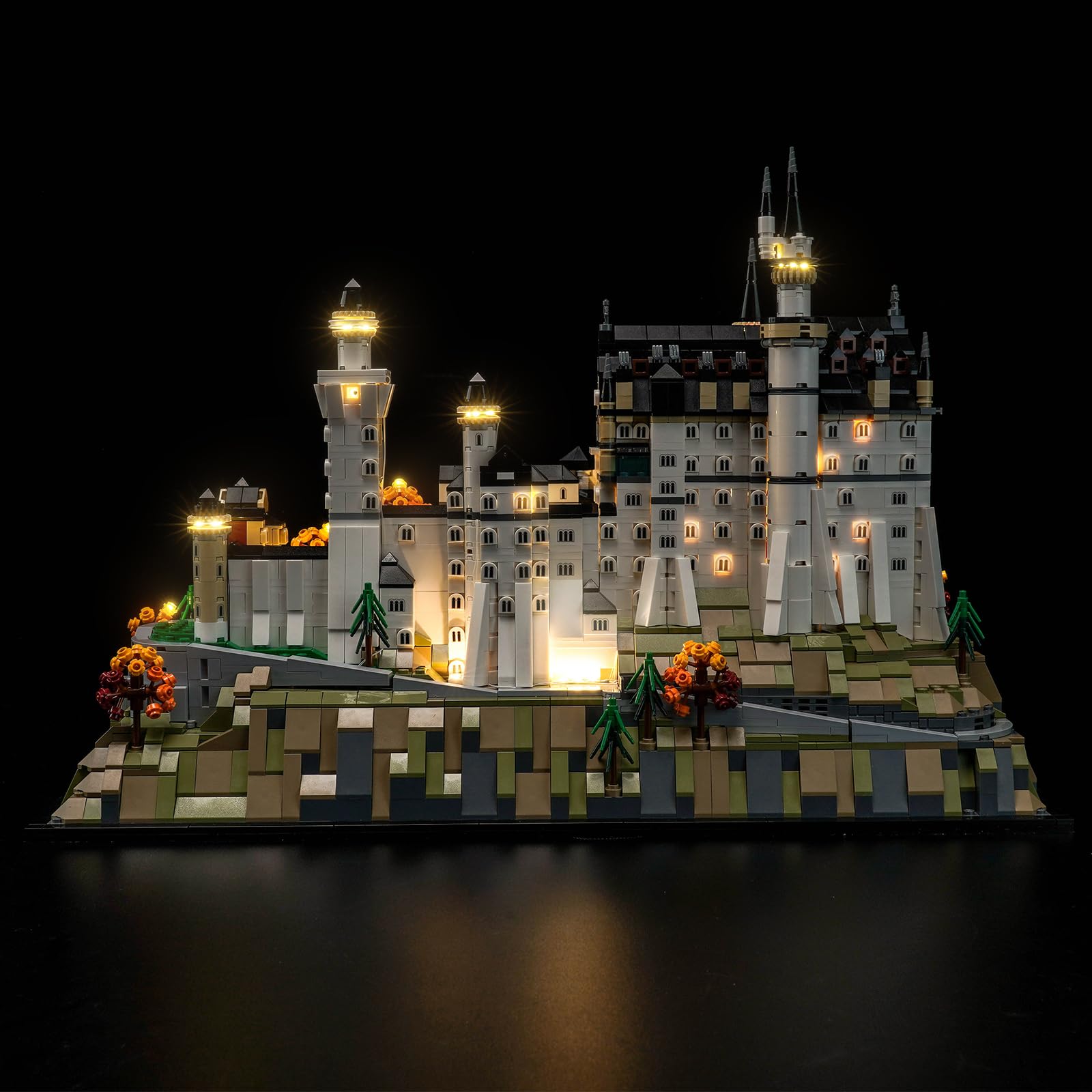 Remote Control Led Light Set Compatible with Lego 21063 Neuschwanstein Castle (No Model) - Image 3