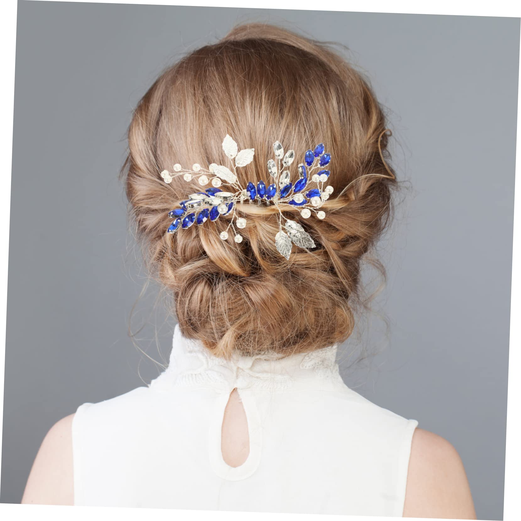 Didiseaon 4 Juegos De Peinetas Para Novia Peinetas Laterales Para Boda Accesorios Para El Cabello De Moda Para Mujer Con Diamantes De Imitación 2 Piezas X 4