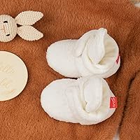 Vista 71 de Sawimlgy - Botines de algodón antideslizantes para recién nacido, con agarre, para cuna o para el invierno 010/Amarrón