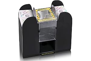 Nileole 6-Deck Battery-Powered Automatic Card Shuffler