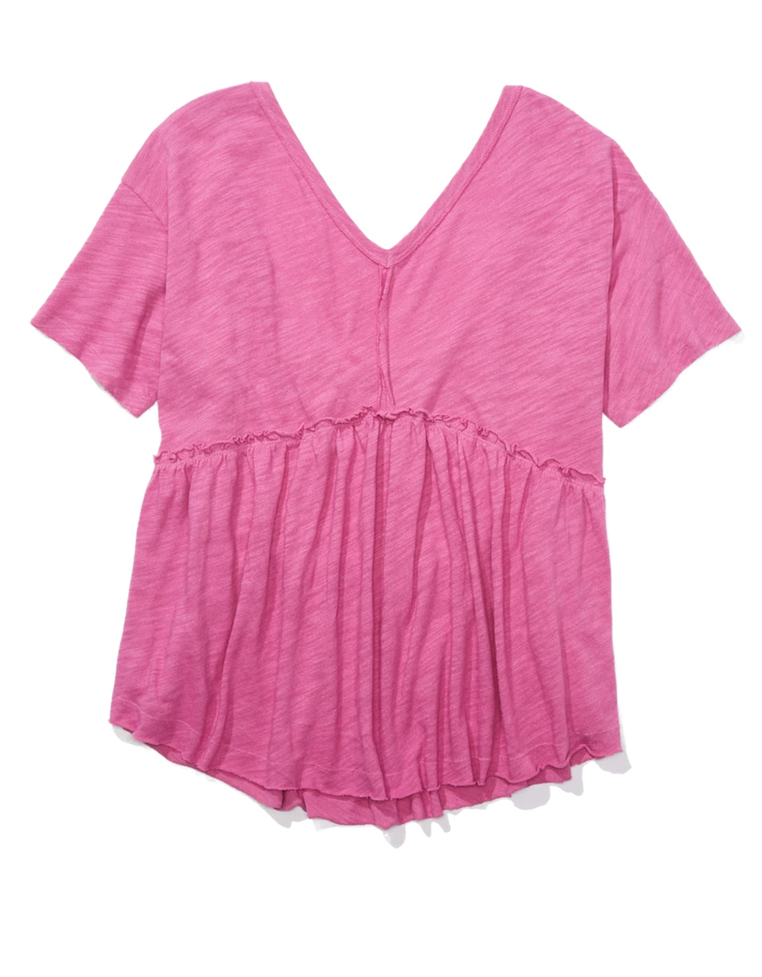 American Eagle Women's Oversized V-Neck Tee