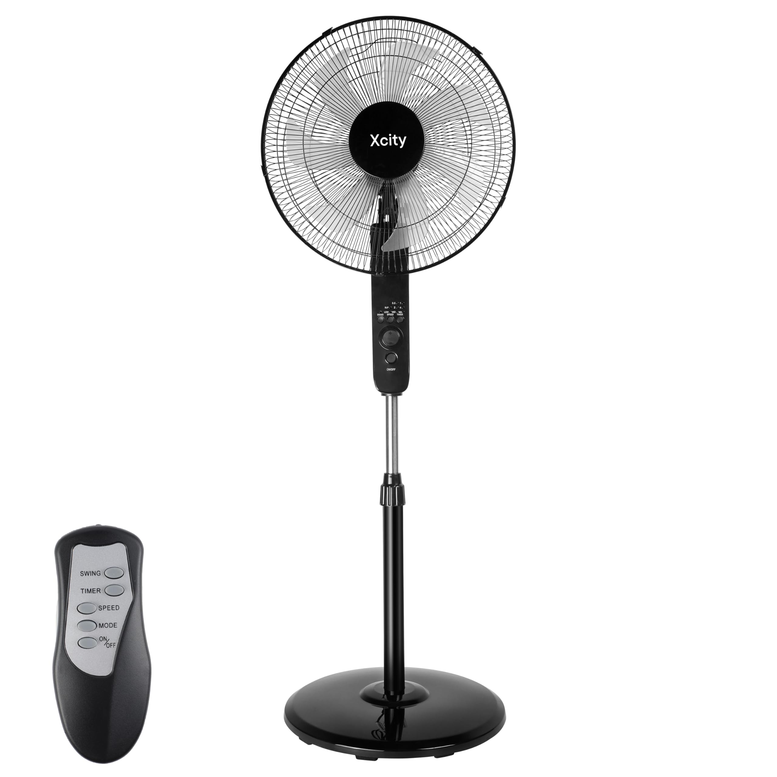 Amazon.com: Xcity 16 inch Oscillating Pedestal Fan, 3-Speed Stand