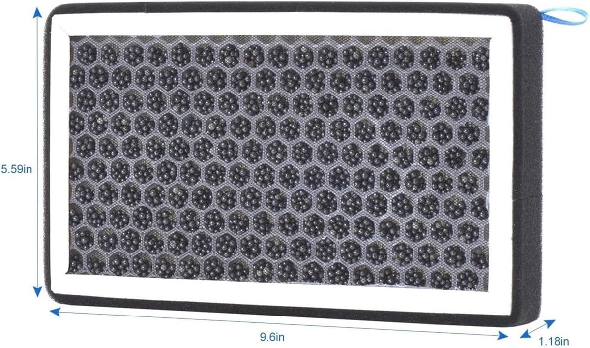 Compatible 3 Model Y Activated Carbon/Filter Auto Conditioner Element Replacement Kit Cabin(Blue)