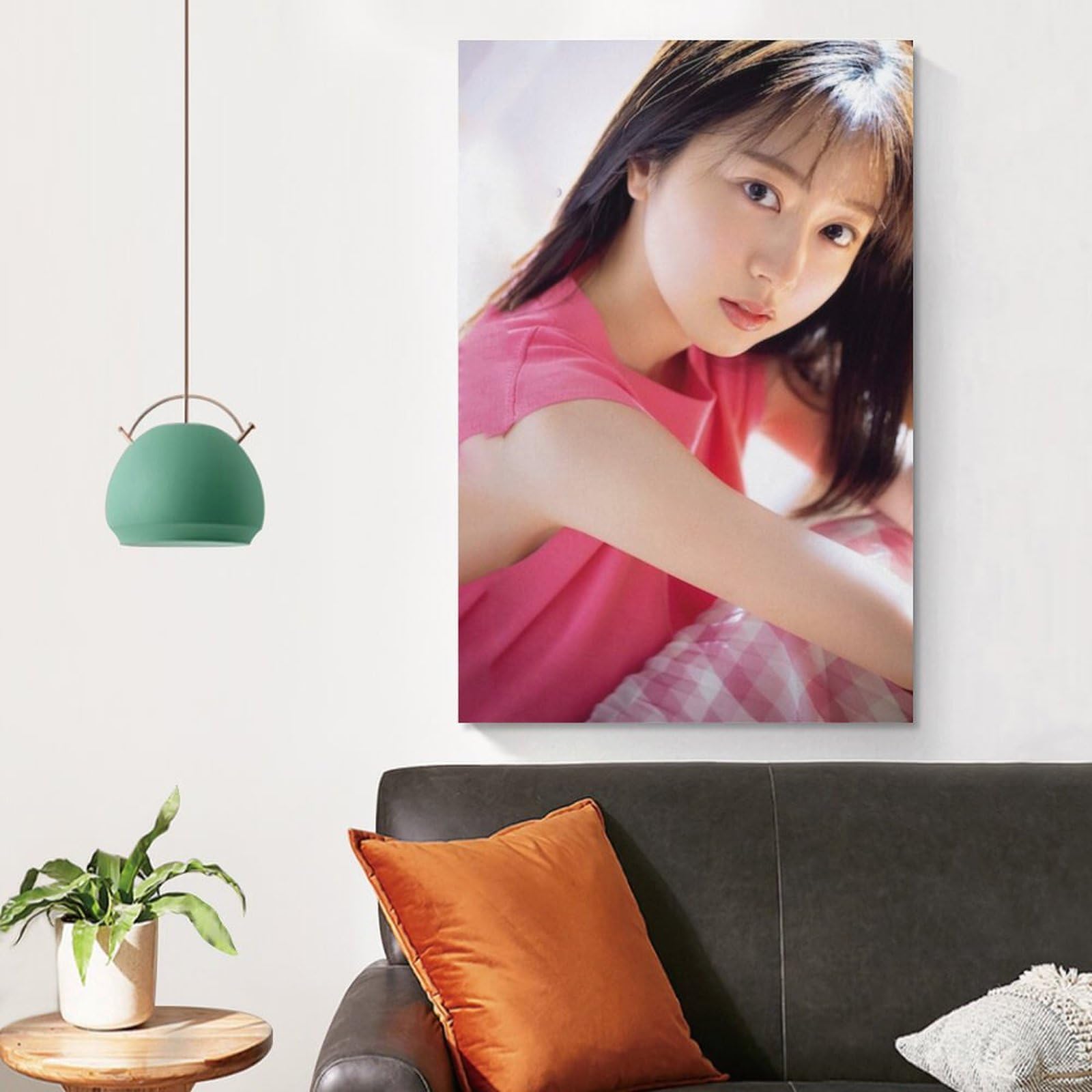 Amazon.co.jp: 佐久間みなみ写真フォトポスター53 キャンバスアート