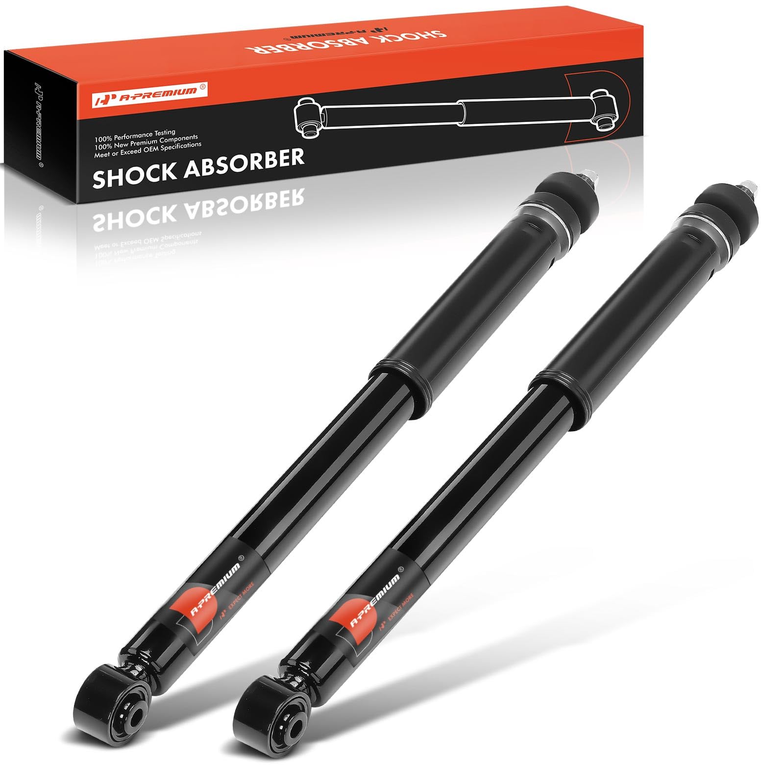 Amazon.com: A-Premium Rear Shock Absorbers, Set of 2 - Compatible