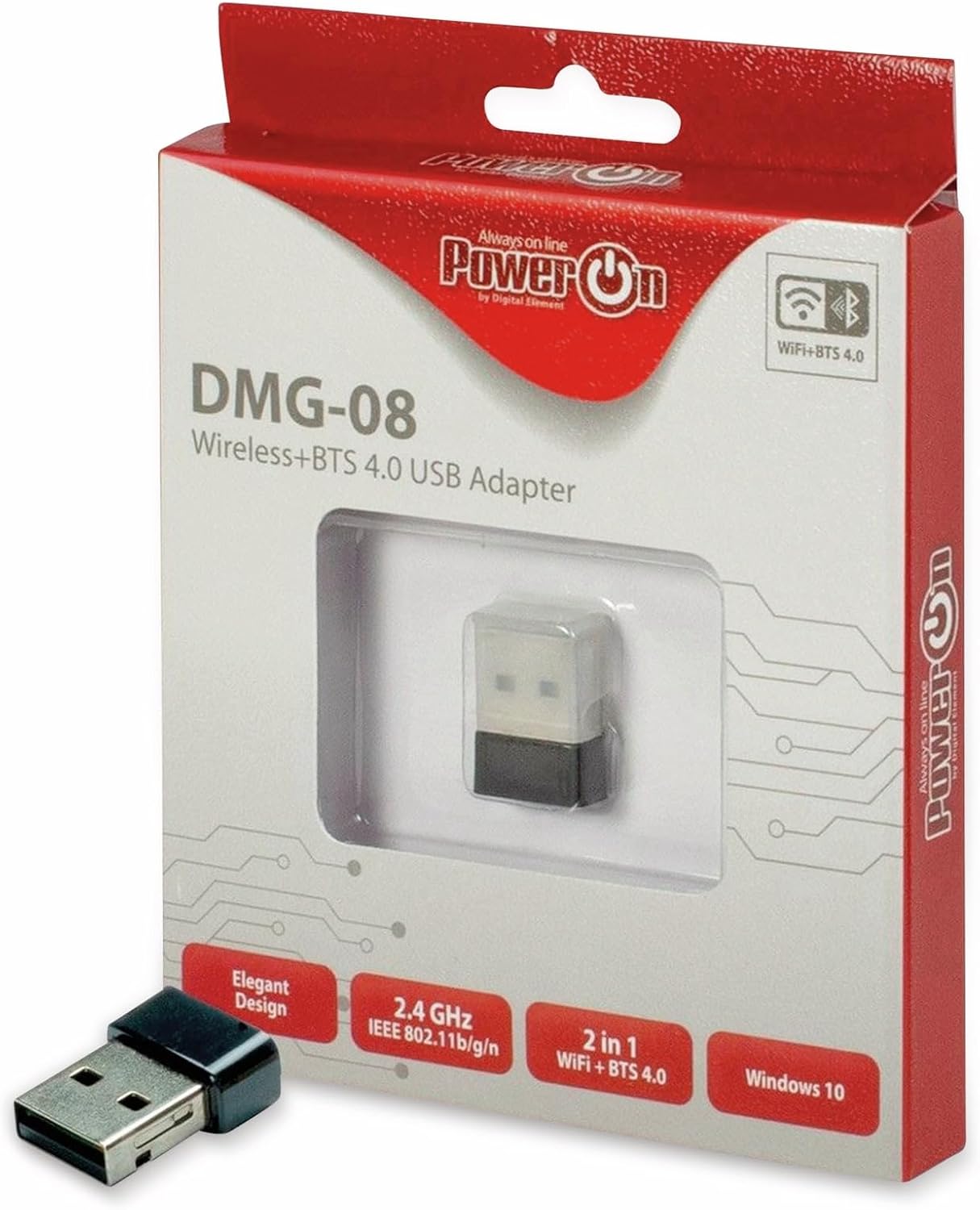 Inter-Tech NT Poweron DMG-08 WI-FI 4