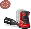 Einhell Cordless Eccentric Sanding TE-RS 18 Li-Solo Power X-Change Including Lithium-Ion, Cycle Electronics, Velcro Tape, 1x P80 sandpaper, Battery and Charger Not Included - 4462010
