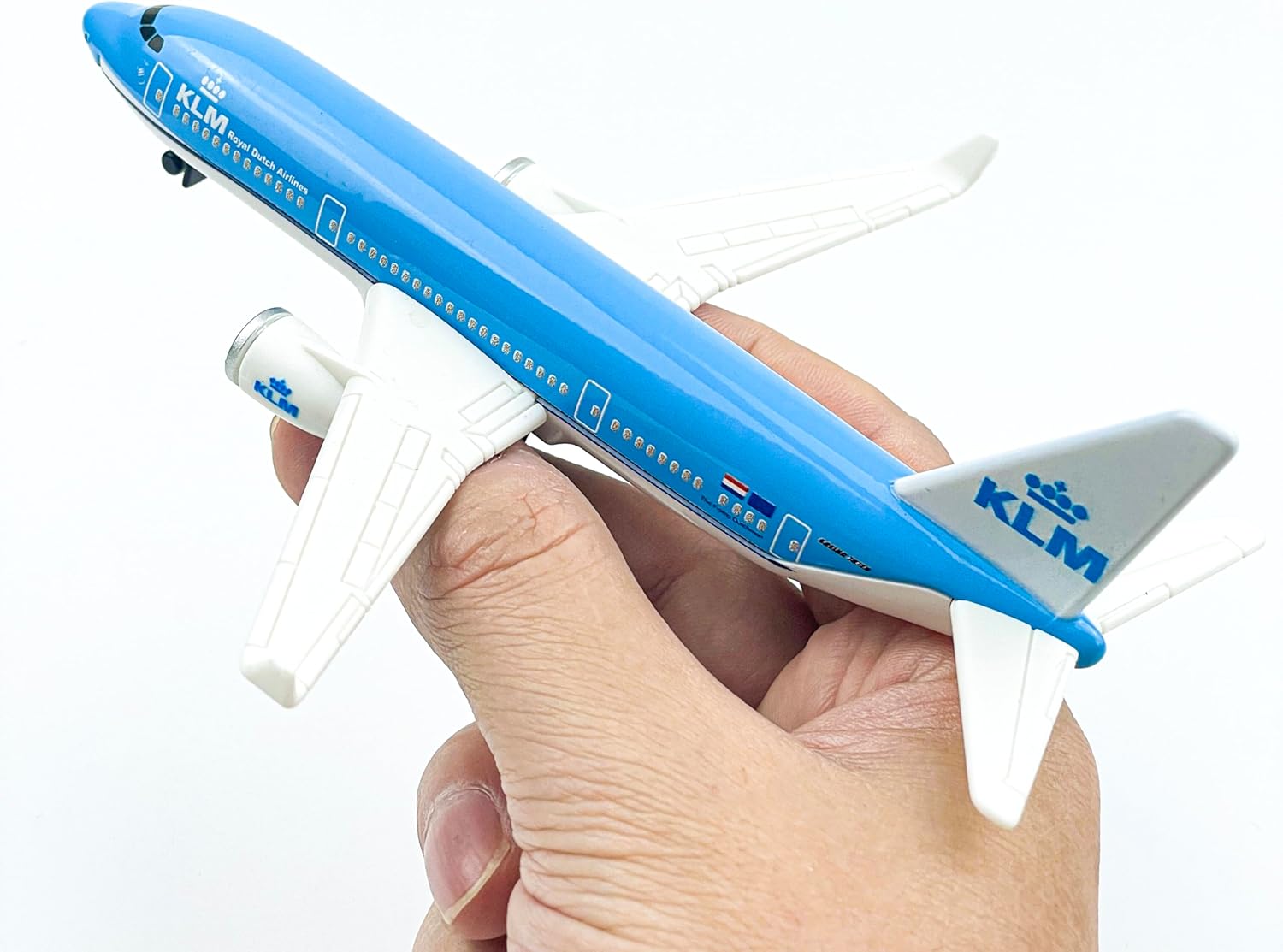 AVIAMUSE KLM Model Airplane, Single Plane Die-cast Model Planes Aircraft Suitable for Collection & Christmas, Birthday Gifts