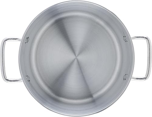 Miniatura 5 de Winco - Olla de aluminio resistente, 0.157 in, 10 cuartos de galón