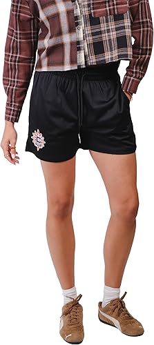 Miniatura 7 de Ultra Game Pantalones cortos de entrenamiento de baloncesto atemporales oficiales de la WNBA para mujer