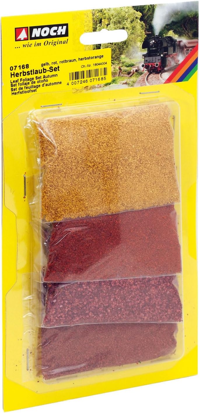 Noch 7168 Autumn Leaf Foliage Set G,0,H0,TT,N,Z Scale
