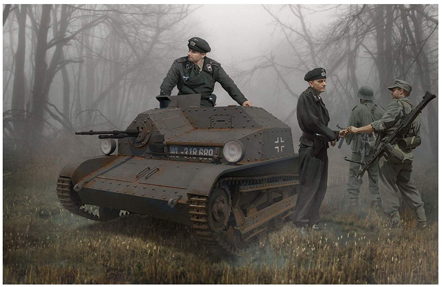 Amazon | IBG 1/35 ドイツ軍 Pz.kpfw. TKS (p) 鹵獲小型戦車