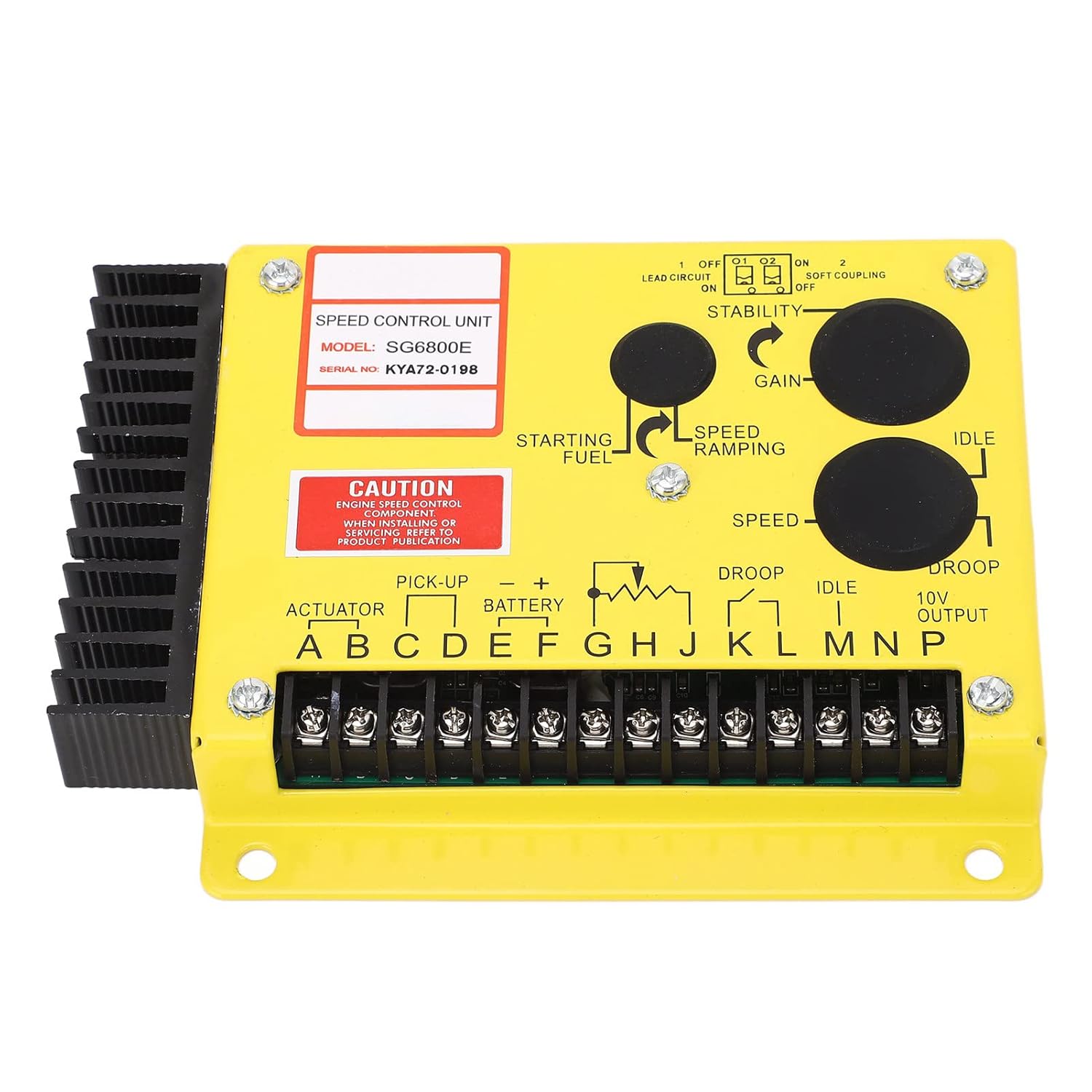 Electronic Engine Speed Controller Governor, 3000rpm DC1224V Brushless