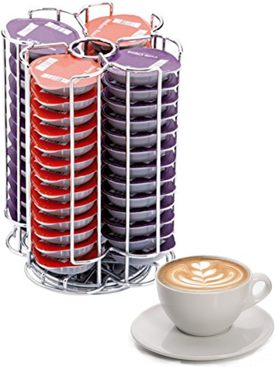Ever Rich ® Tassimo TDisc Capsule Pod Holder Stores up to 56/80