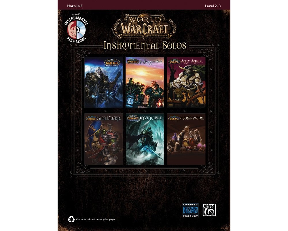 World of Warcraft Instrumental Solos: Horn in F, Book & CD (Pop Instrumental Solos Series)