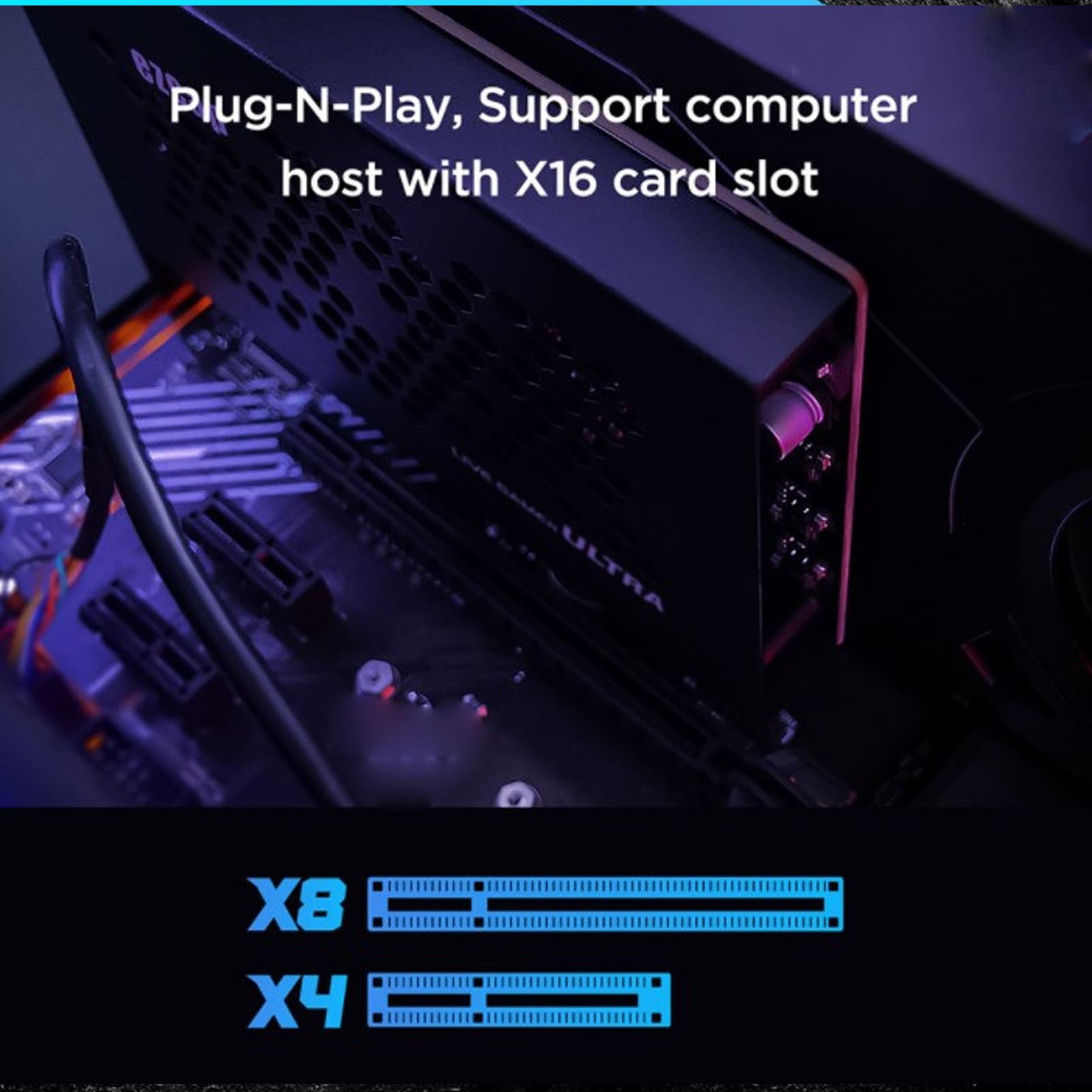 Tarjeta de Captura de Vídeo PCIE HDMI 4K, Tarjeta de Captura de Juegos Interna PCIE Gen2, Transmisión y Grabación de Latencia Ultrabaja, HDMI y 3,5 Mm, para Juegos de PC, para
