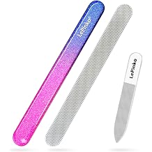 Long Lasting Nail File and Buffer Set - Rose Red Powder