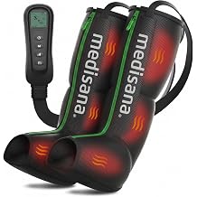 Medisana Leg Massager with Heat, Leg Compression Massager for Circulation