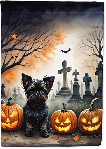 Miniatura 142 de Caroline's Treasures DAC2011GF - Bandera decorativa para jardín de Halloween con diseño de beagle para jardín, jardín, jardín, jardín, multicolor