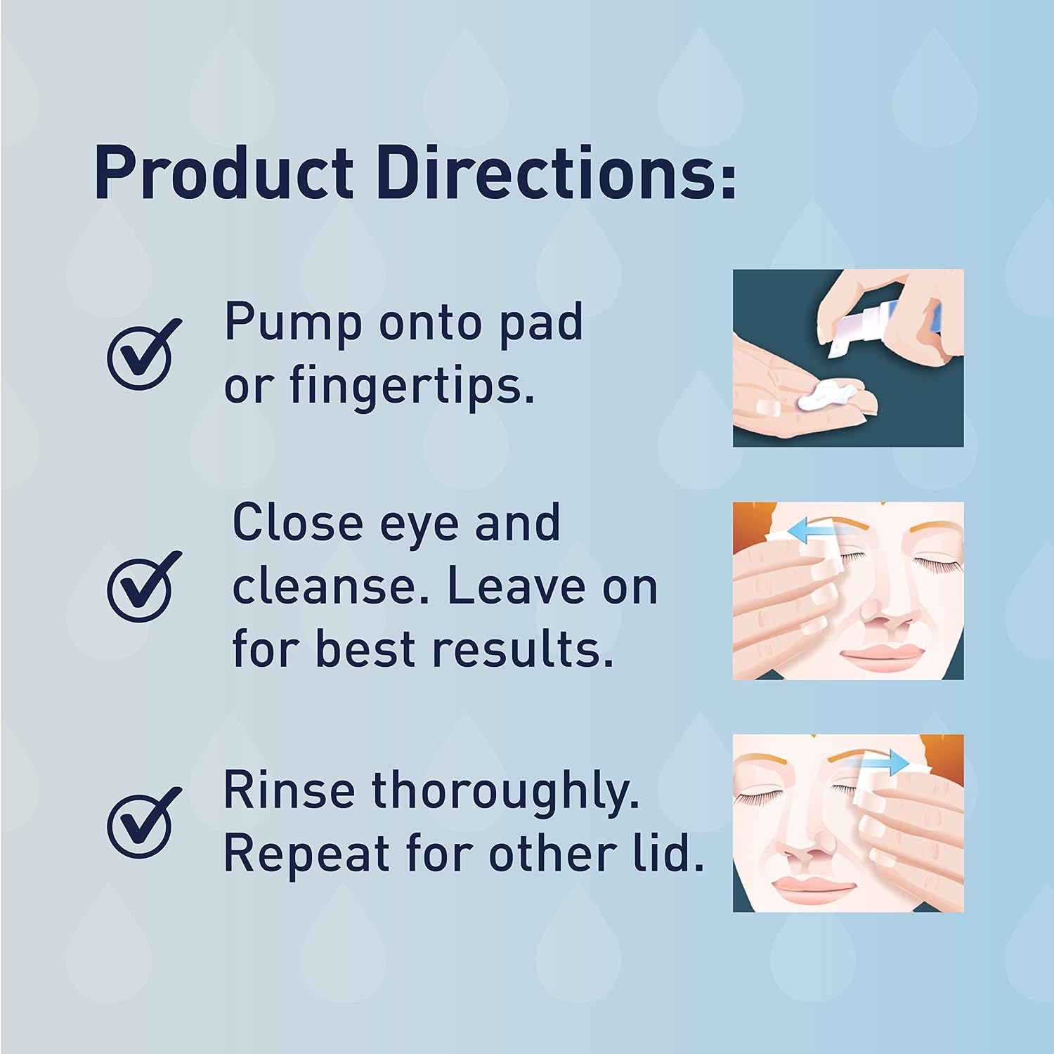 OCuSOFT Lid Scrub Original Compliance Kit - Instant Foaming Eyelid Scrub & Lint-Free Wipes - Daily Eyelid Kit to Remove Oil, Dust, Pollen & Eye Makeup - 1.68 fl oz & 100 Dry Pads