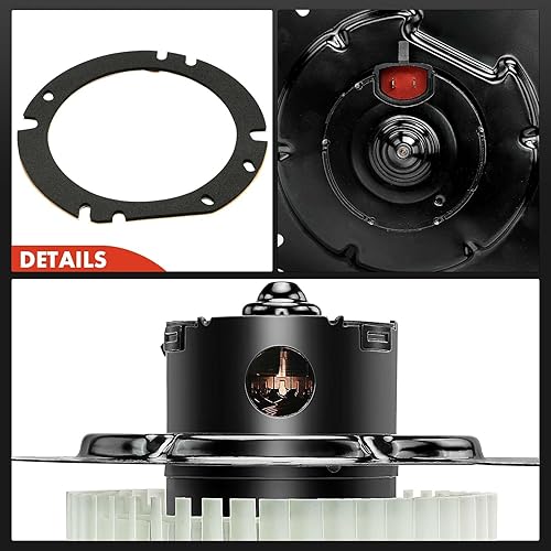 Miniatura 7 de A-Premium Motor de ventilador delantero de calefactor HVAC con jaula de ventilador compatible con vehículos Ford - E-150, E-250, E-150E-250E-350