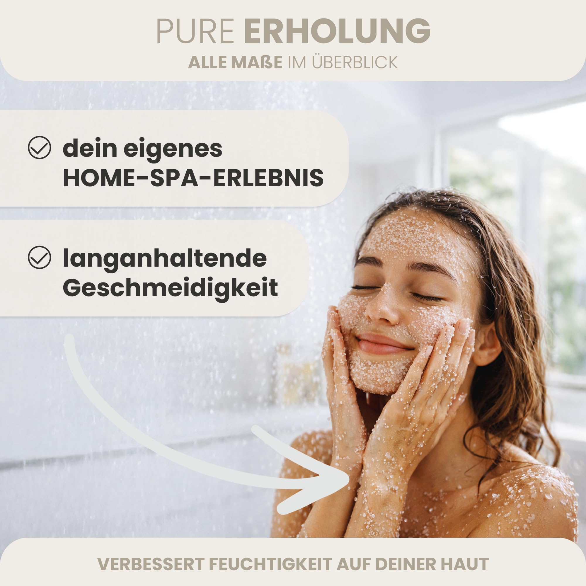HAF Sale esfoliante del Mar Morto (secchiello da 2 x 5 kg) - Scrub per il corpo naturale dalla Giordania. Per pelle secca e viso in sauna, doccia o bagno di vapore, vegano e senza additivi
