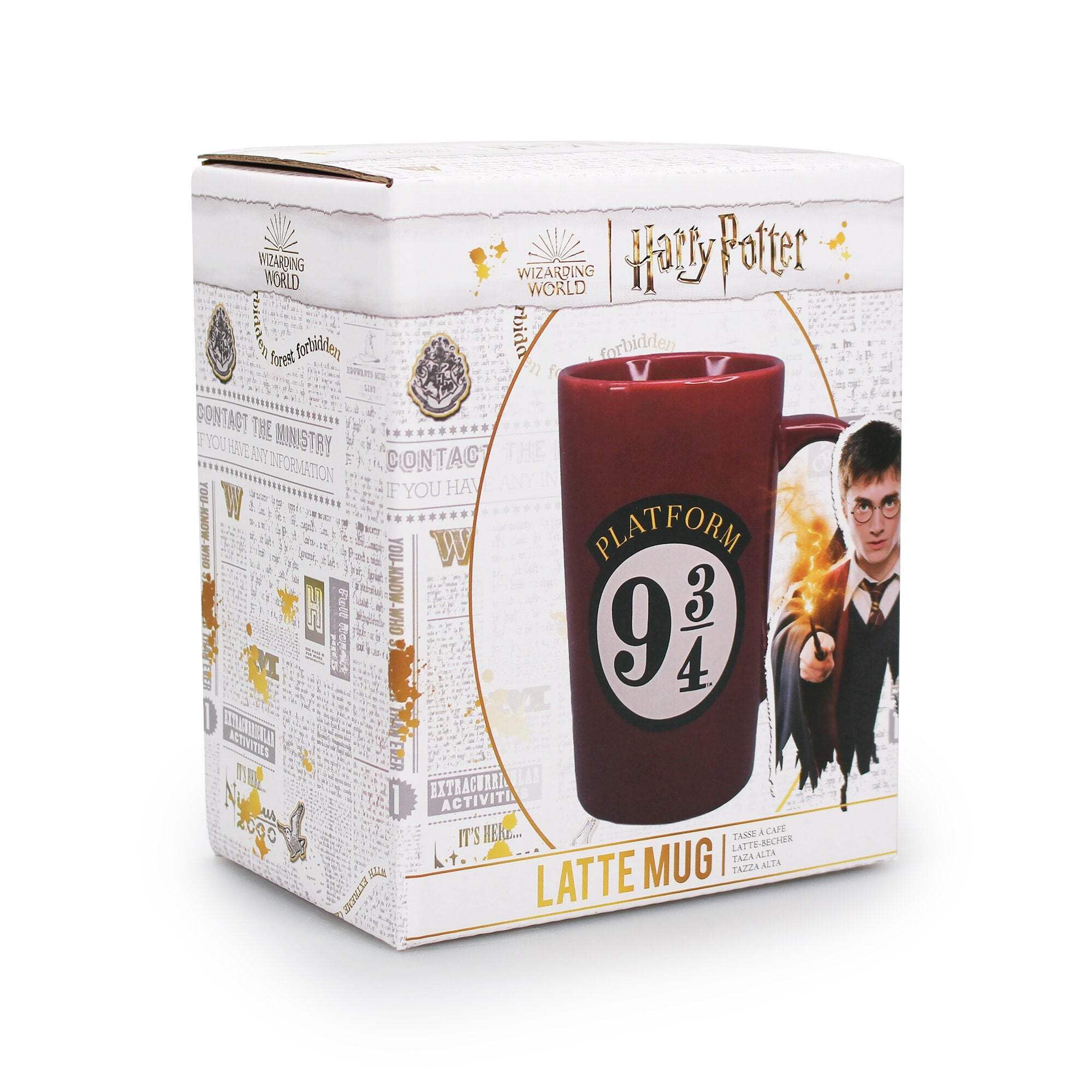Mug Harry Potter 9 3/4 - Neuf - Céramique Blanche - Collection