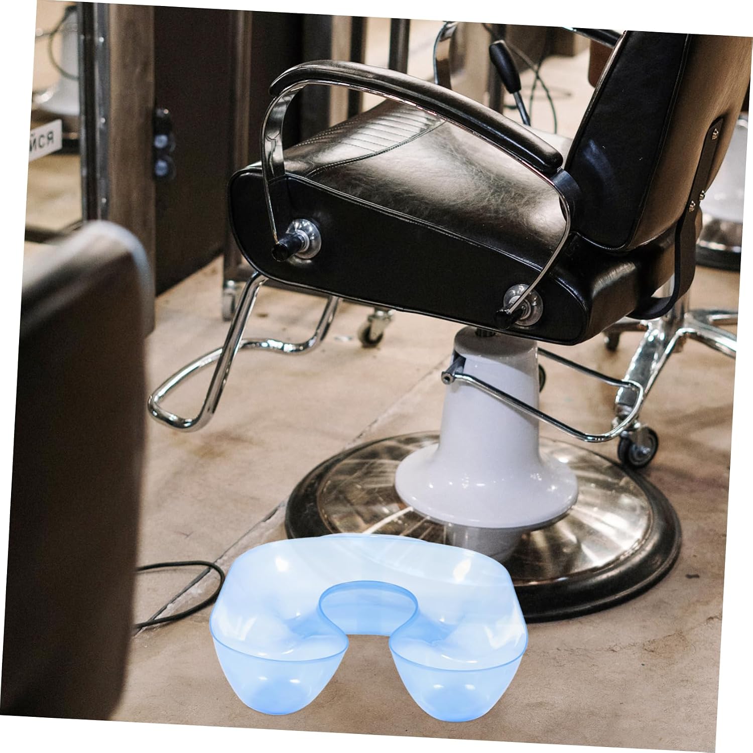 Hair Washing Neck Tray Water Tray for Hair Dyeing Styling Comfortable Neck Support for Perming Salon Use Hairdressing Tool Present