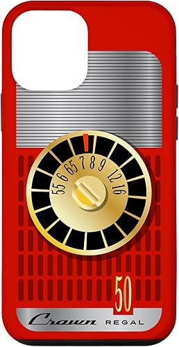 iPhone 12 mini Haz que tu teléfono se vea como un transistor vintage radio caso