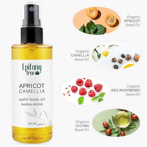 Miniatura 8 de Caléndula Salve 2 onzas, bálsamo calmante para la piel seca, alivio de picazón de insectos, aceite corporal satinado de albaricoque y camelia, 4