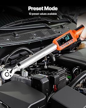 VEVOR Digital Torque Wrench Set, 2 Pieces, 1/2, 3/8 Inch