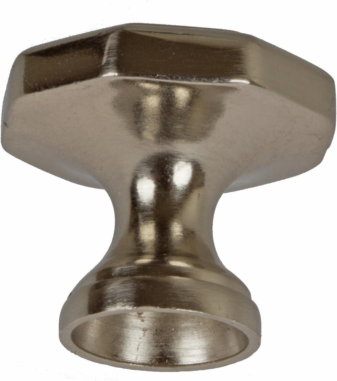 GlideRite Hardware 5330-SN-10 Octagon Cabinet Knobs, 10 Pack, 1.125", Satin Nickel