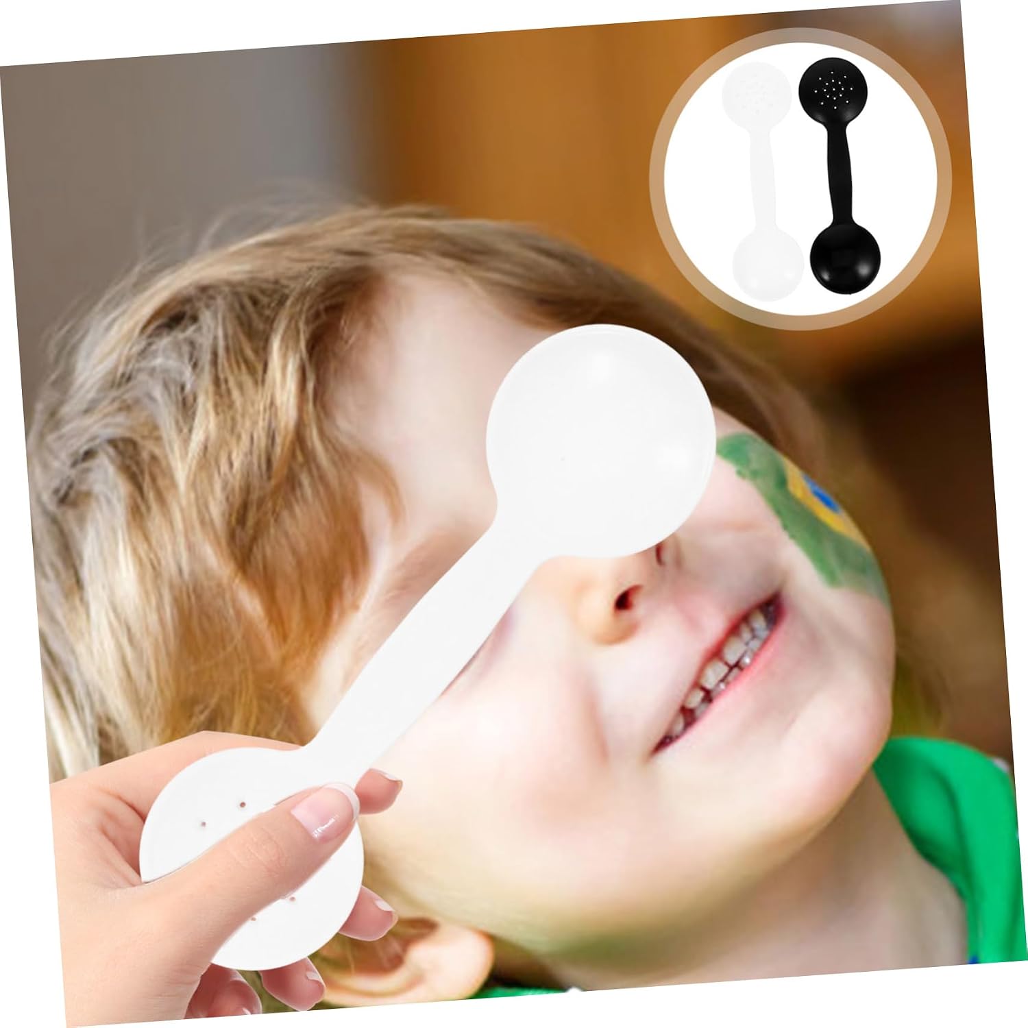 Didiseaon 2pcs Eye Occluder for Testing Material Ergonomic Design for Home and School Use and Options