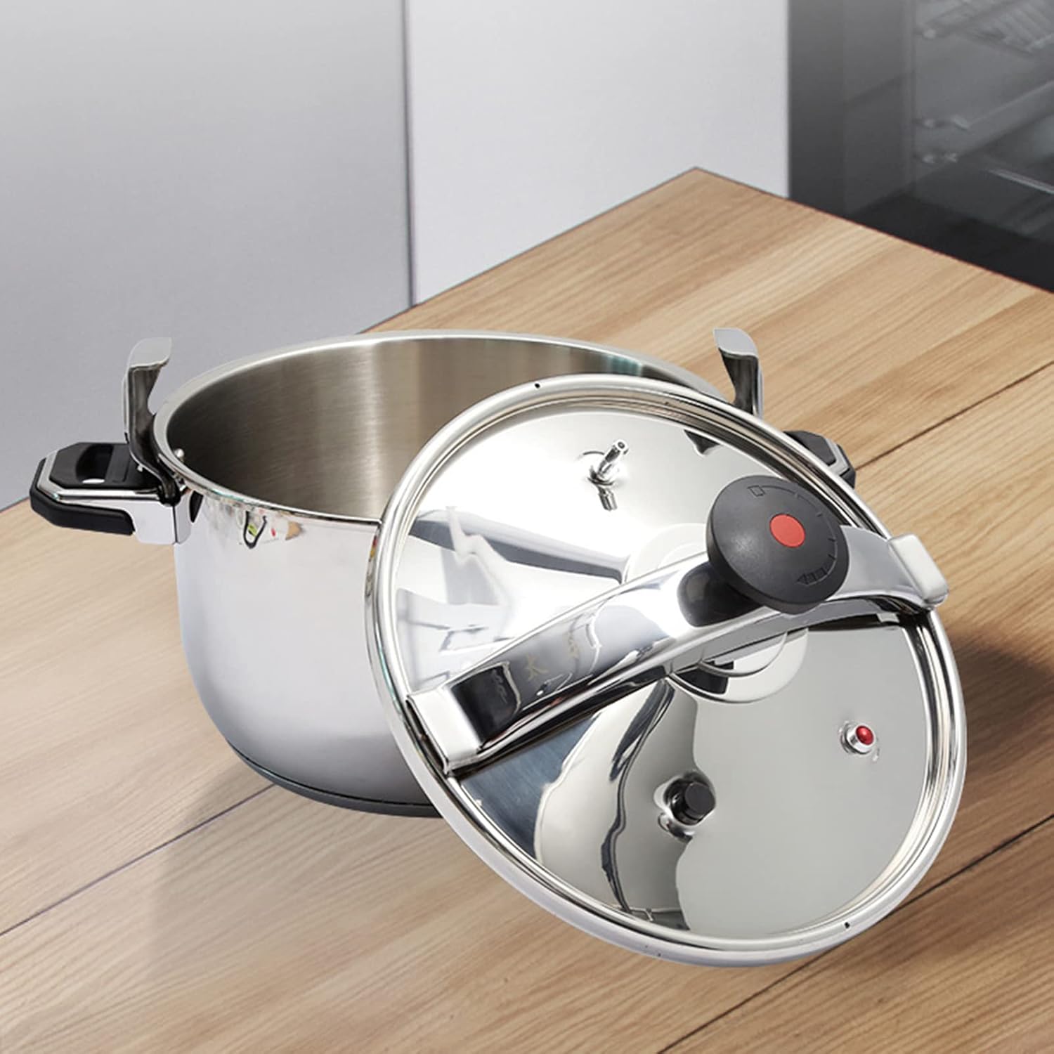 Pressure Cooker Rice Cooker Suitable for Restaurant Kitchen Restaurant Kitchen Cookware Large Capacity Steel Bottom Fast Cooking Energy Saving Housework