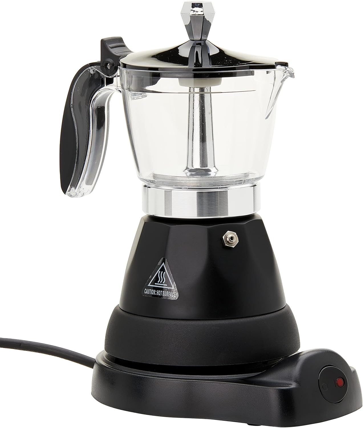 LEAF & BEAN Electric Espresso Maker Electric Espresso Maker, Black