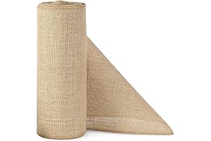 Burlap Table Runners- {12"x10 Yards} - Natural Jute Table Runners for Wedding,...