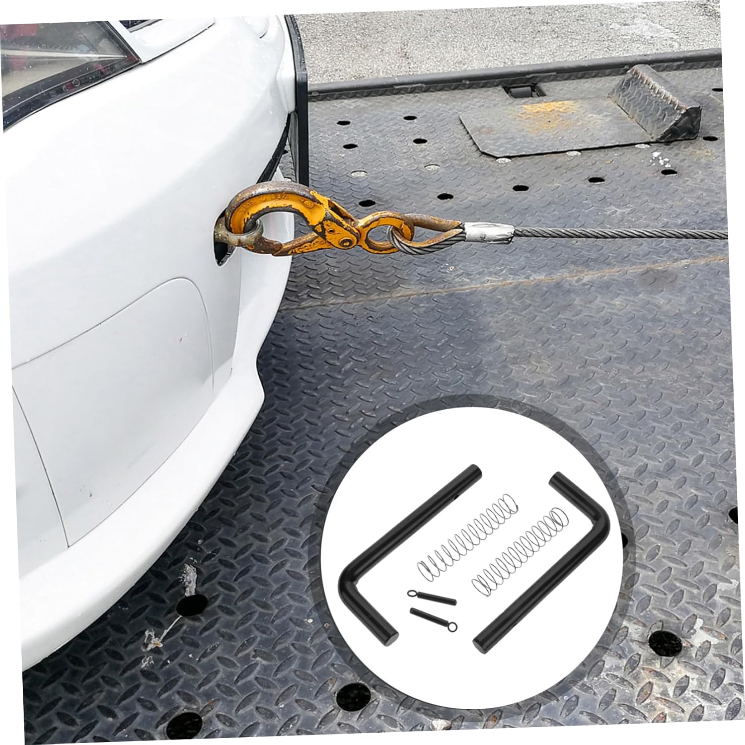 Utility Trailer Gate Spring Latch Repair Kit Trailer Accessory Replacement