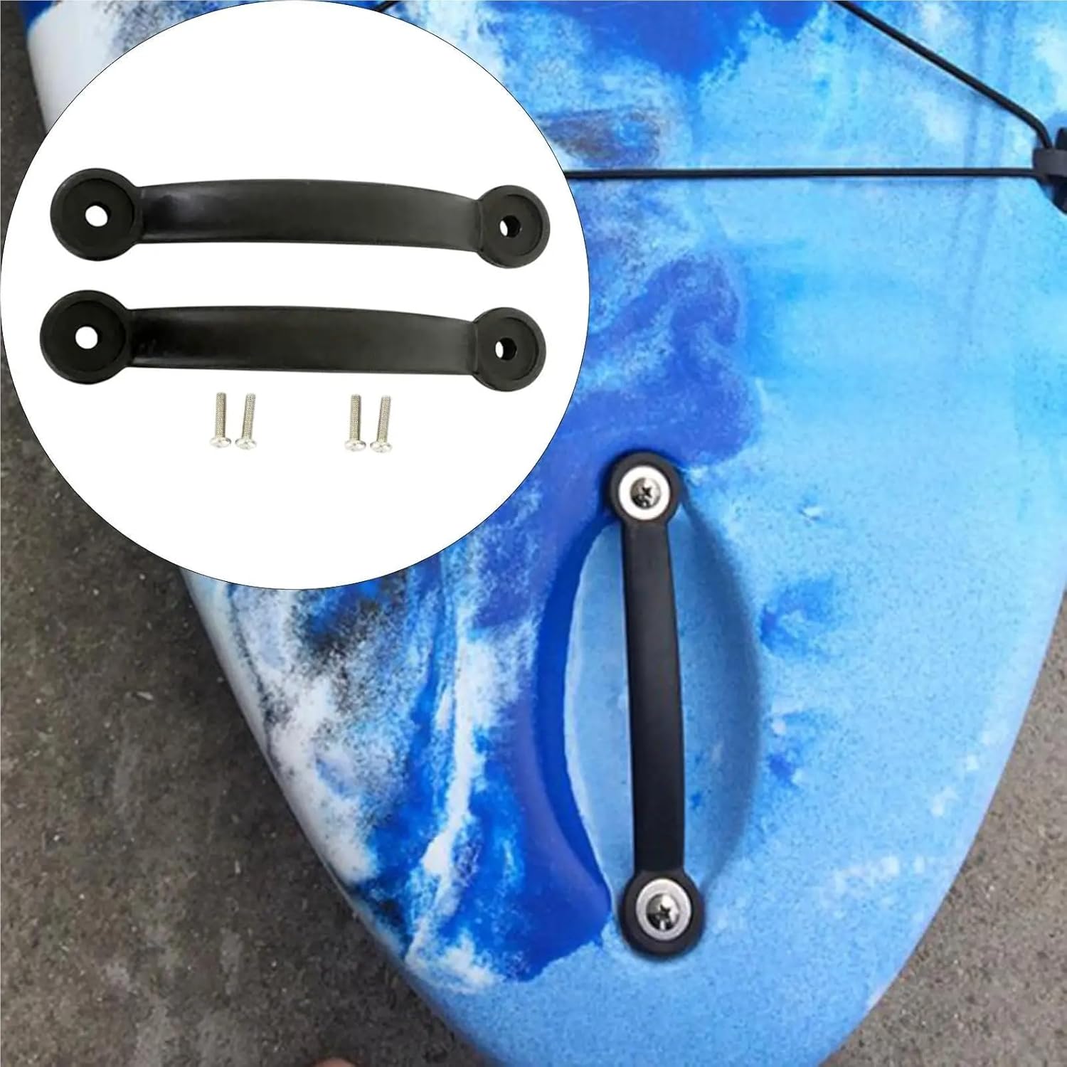 Kayak Handles 10Pcs Outdoor Sport Canoe Handle Side Mount Carry Handles for Suitcase Kayaks for Portable Boats