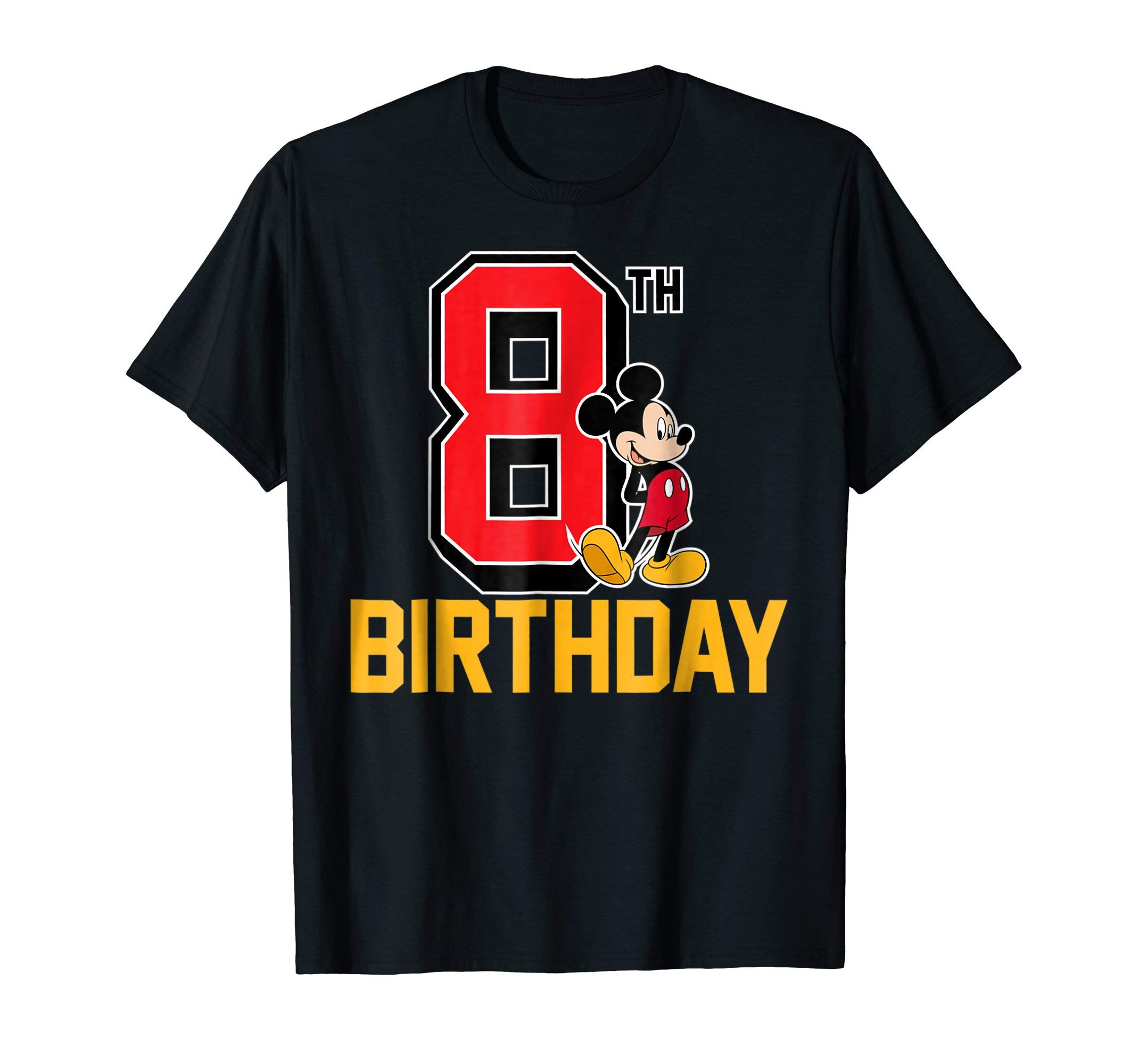 DisneyMickey Mouse 8th Birthday T-Shirt