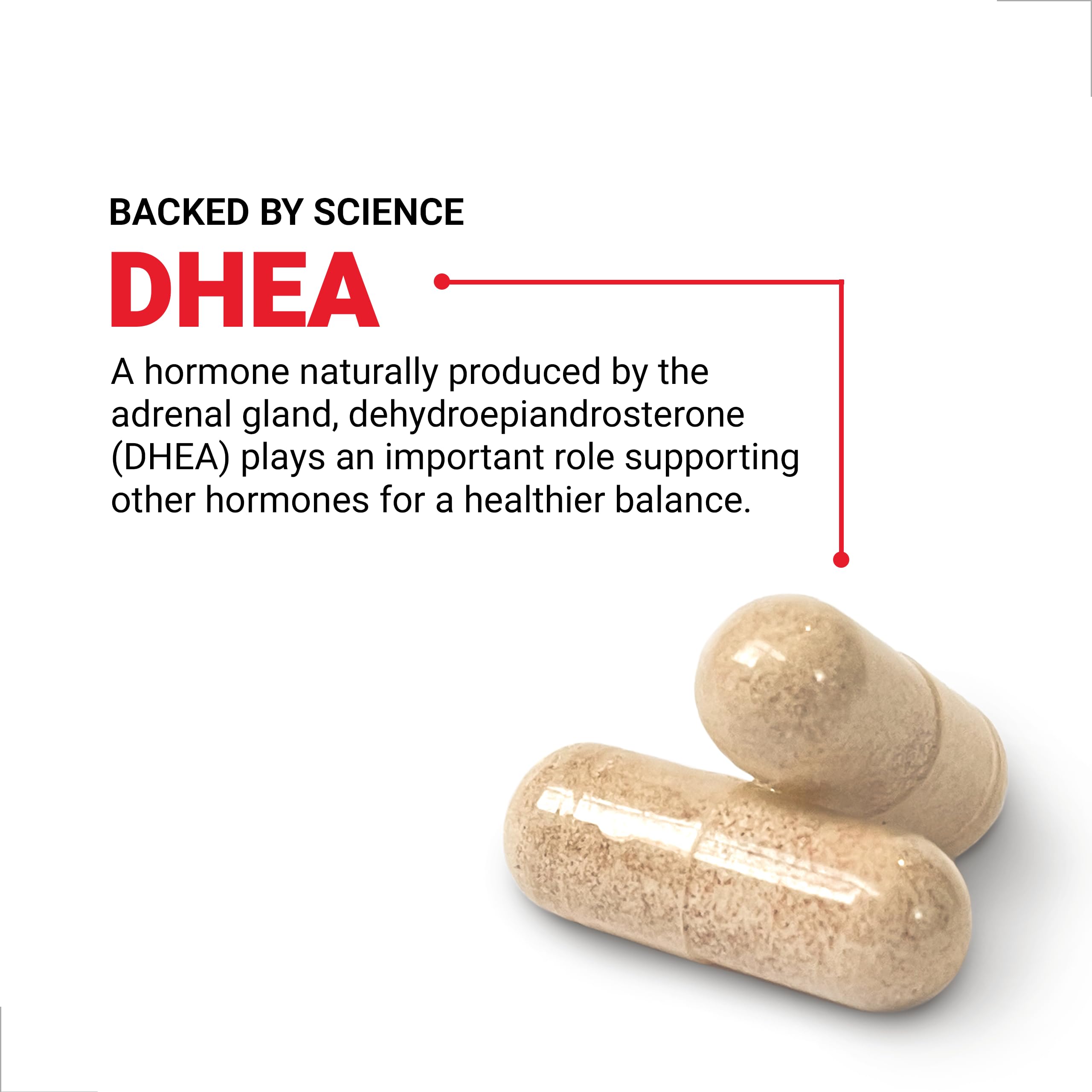 Force Factor DHEA 25mg, DHEA Supplement for Women & Men — Amazon image 3
