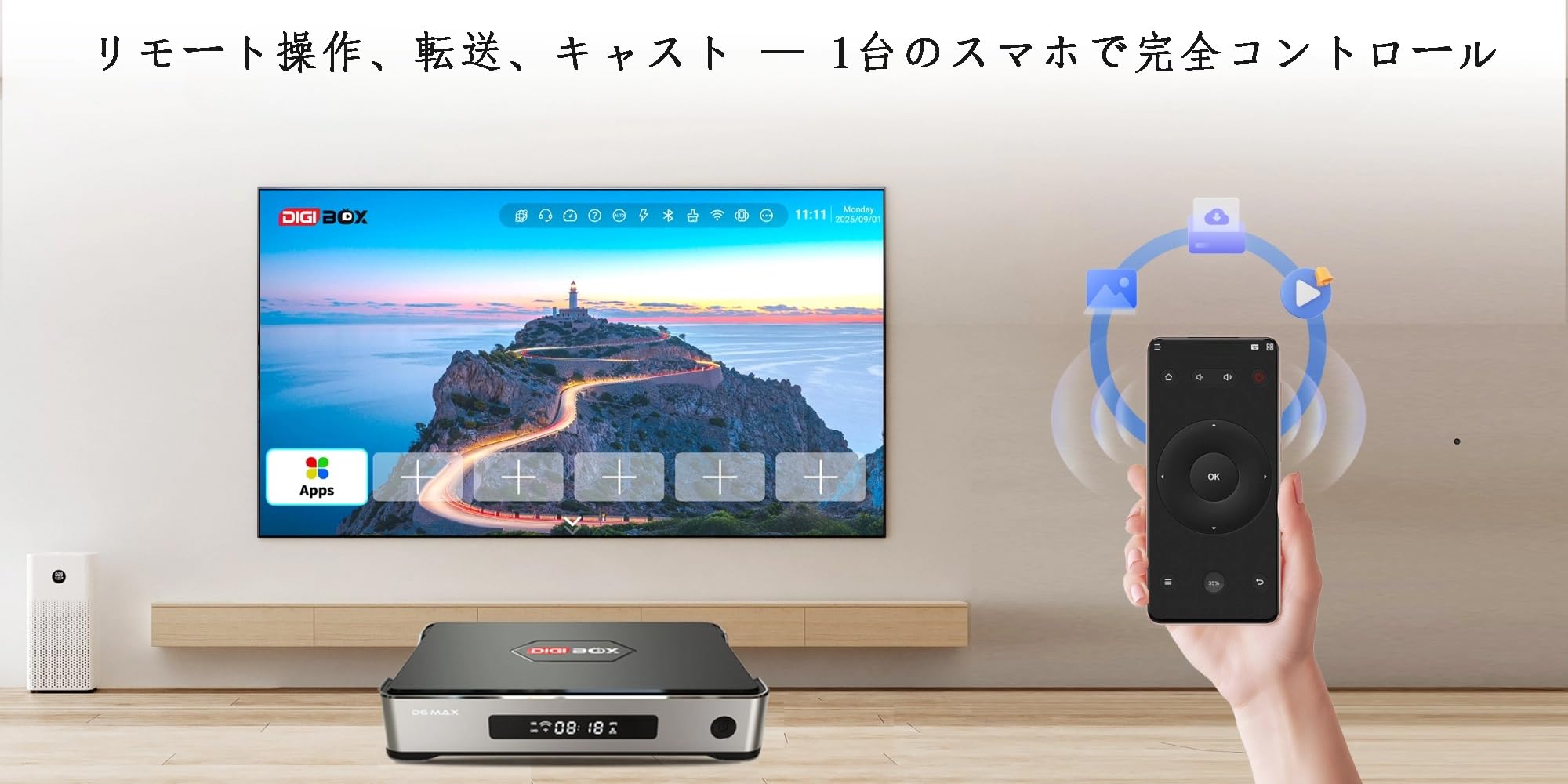 その他 DIGIBox D6 MAX DIGIBox D6 Max – The New Standard for Next-Generation Smart TV