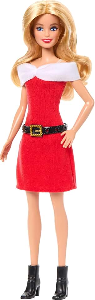 Barbie Style Holiday 2026 Blonde Santa Doll