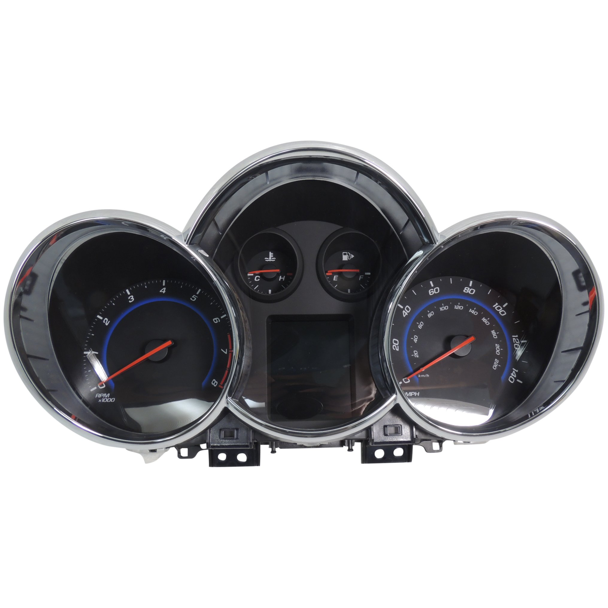 2015 Chevy Cruze Velocímetro/Racimo de Instrumentos w/Chrome Trim MPH Bias 42362673